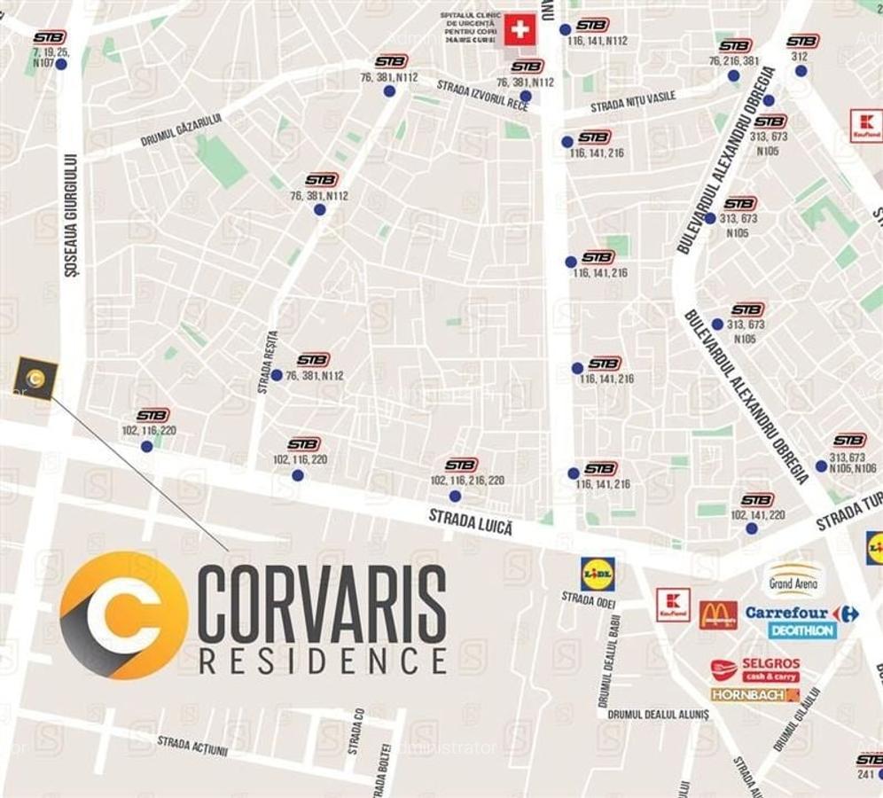 Apartament modern cu finisaje noi - zona Sos. Giurgiului, Sector 4, Comision 0 - 12