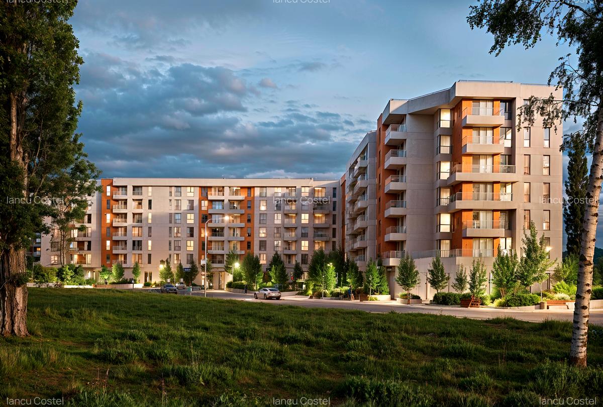Studio modern 44.85 mp - Bloc Nou - METROU BERCENI 3 min - 1
