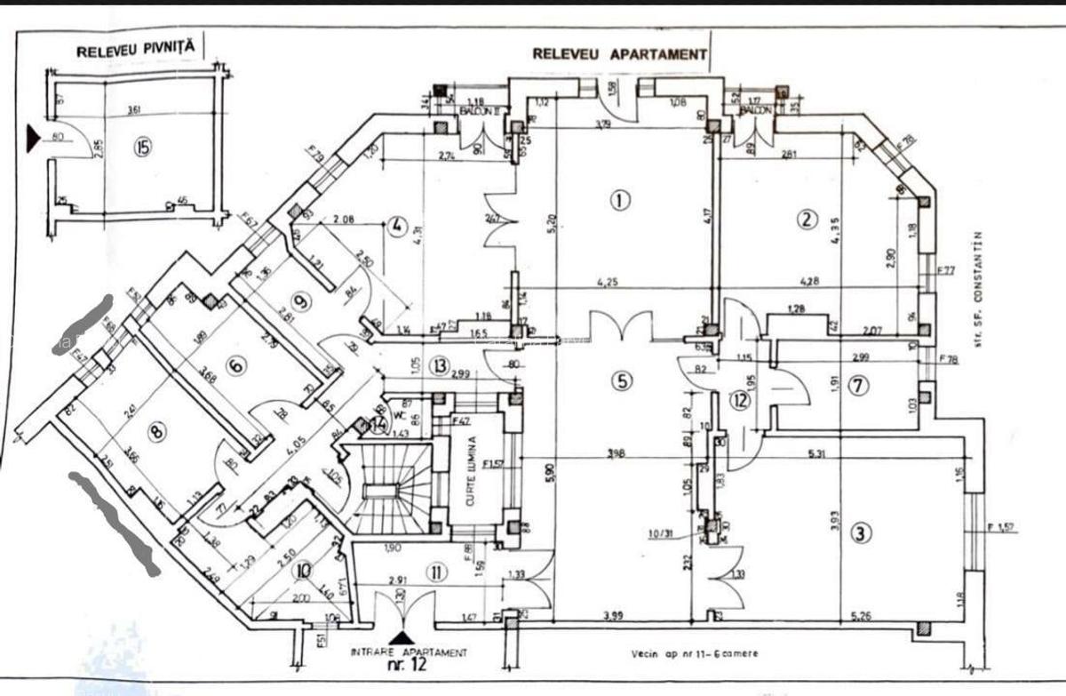 Apartament cu 5 camere decomandat în Cișmigiu - 13