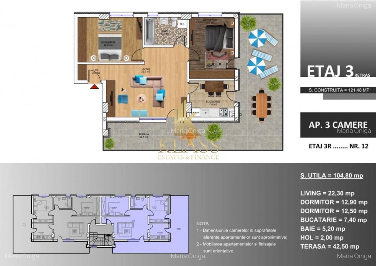 Apartament 3 camere | Pipera-Andronache-Petricani - 1