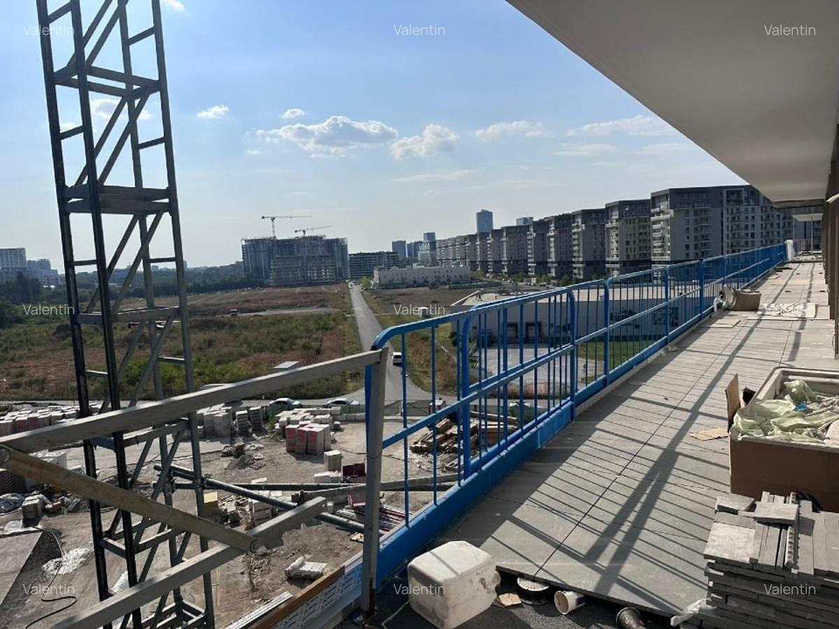 Ap 4 cam 106mp utili +42mp terasa +2 loc.P - One High District - fara TVA inclus - 12