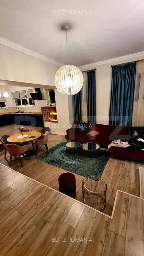 Apartament de lux, 3 camere, 110mp+70mp curte si gradina, 2 parcari, zona Vivo - 4