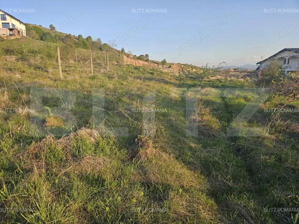 Teren 1150 mp, cu certificat de constructie, Salicea, central, cu panorama! - 3
