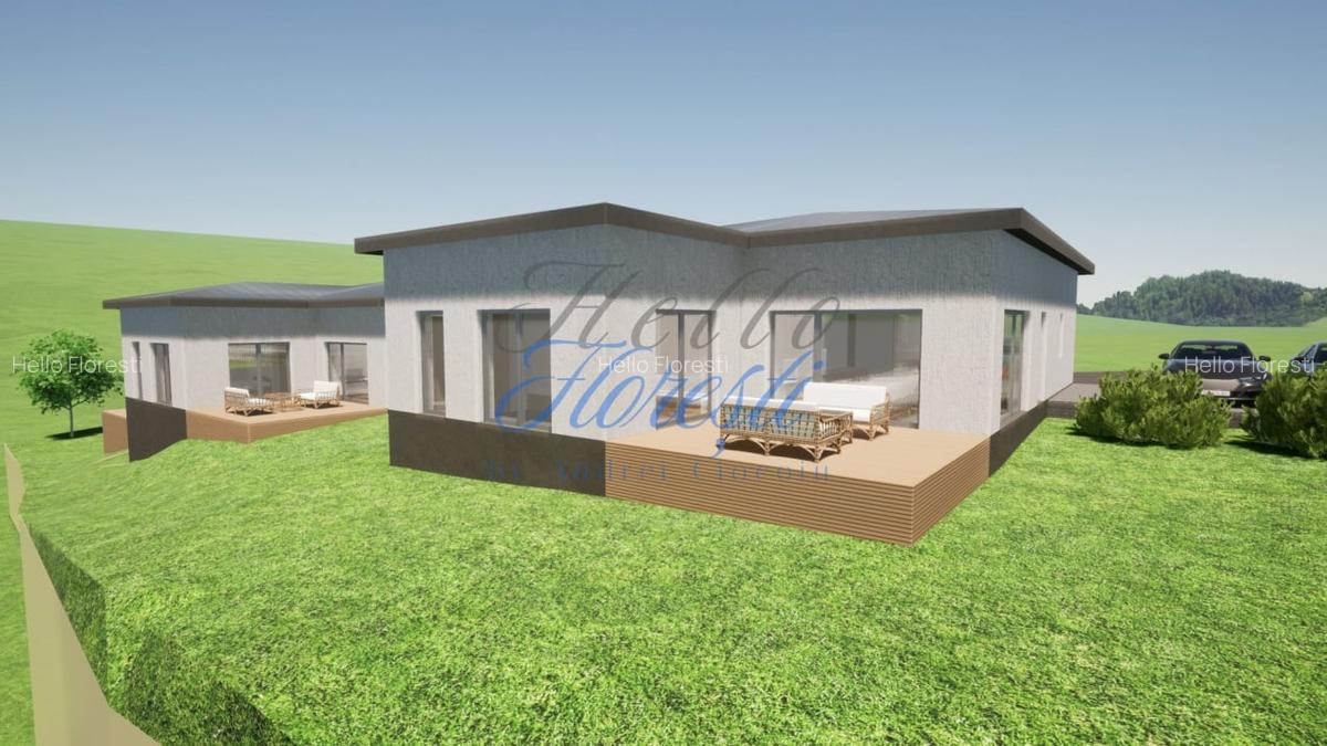 Casa 4 camere 120MP +480 MP Gradina+2 Parcari , Zona Popesti, Cluj - 1