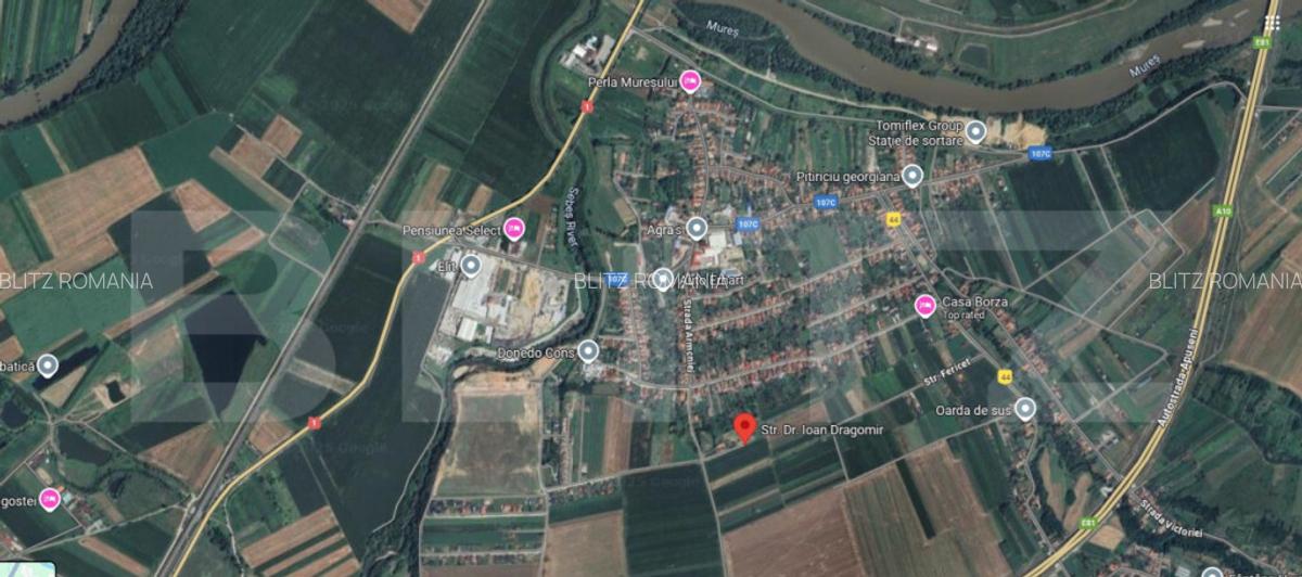 Teren cu vedere panoramica, 651 mp, Oarda - 1