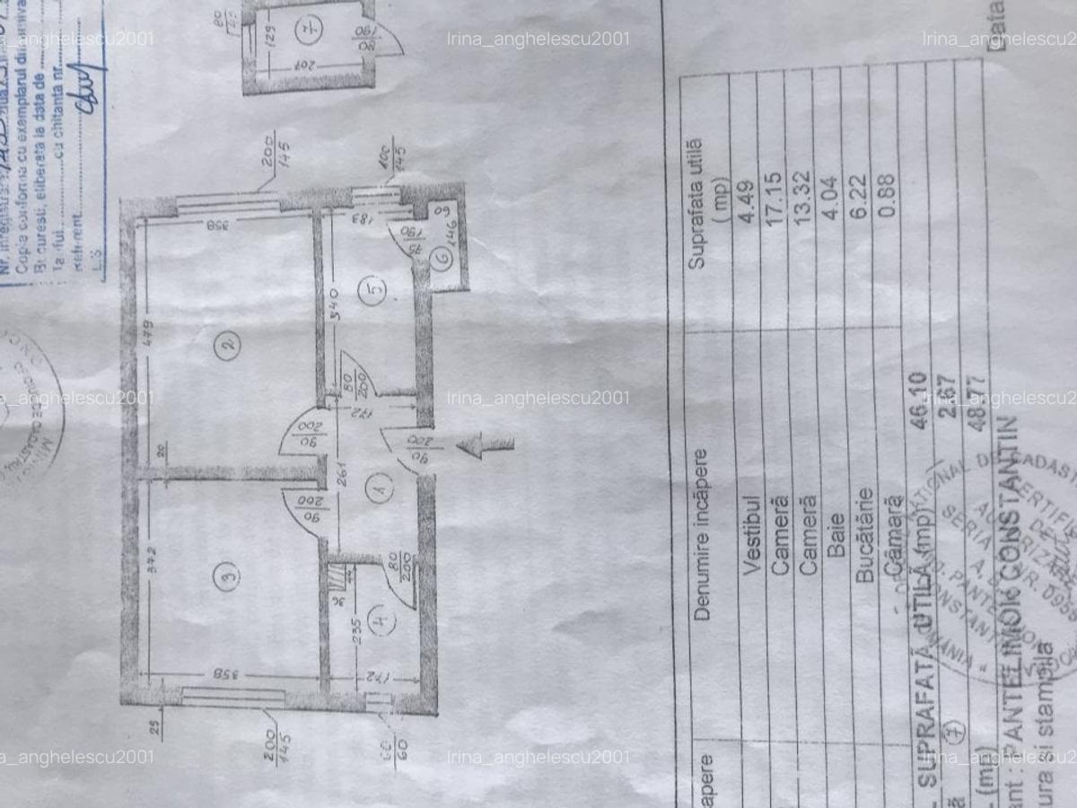 Primaverii/Gorki,proprietar, 2 camere decomandate cu centrala proprie - 1