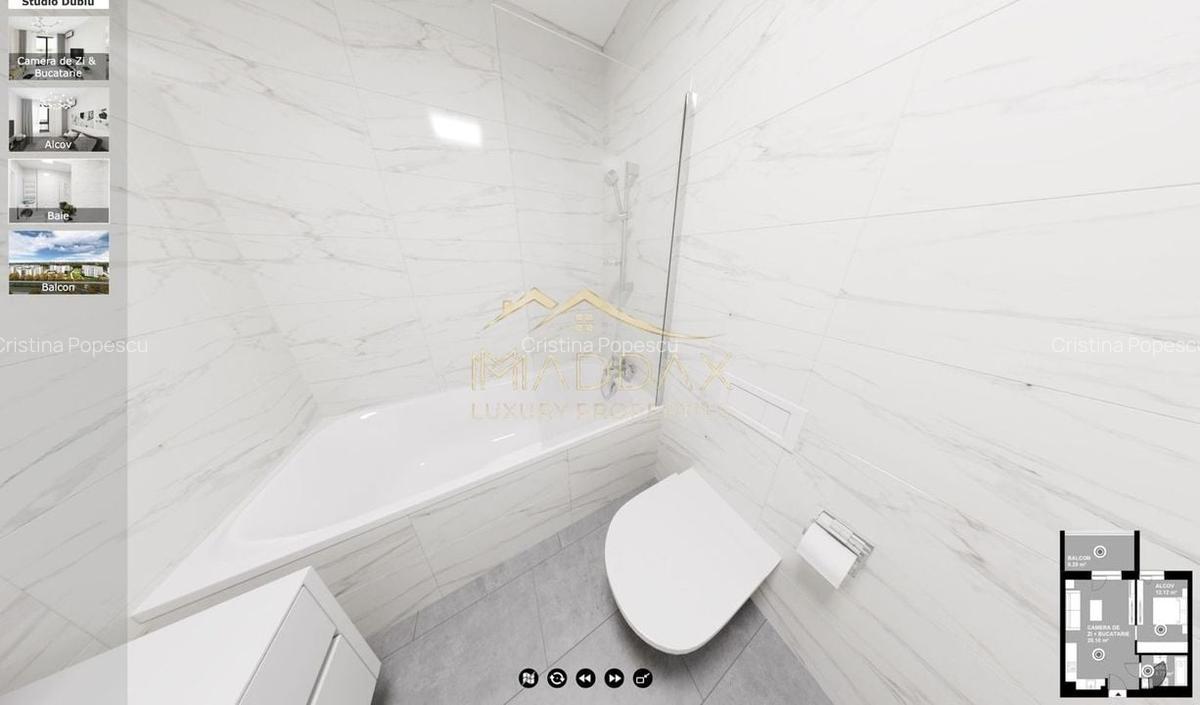 Studio Dublu *62.44mp* + Parcare // Baneasa Forest View - 23