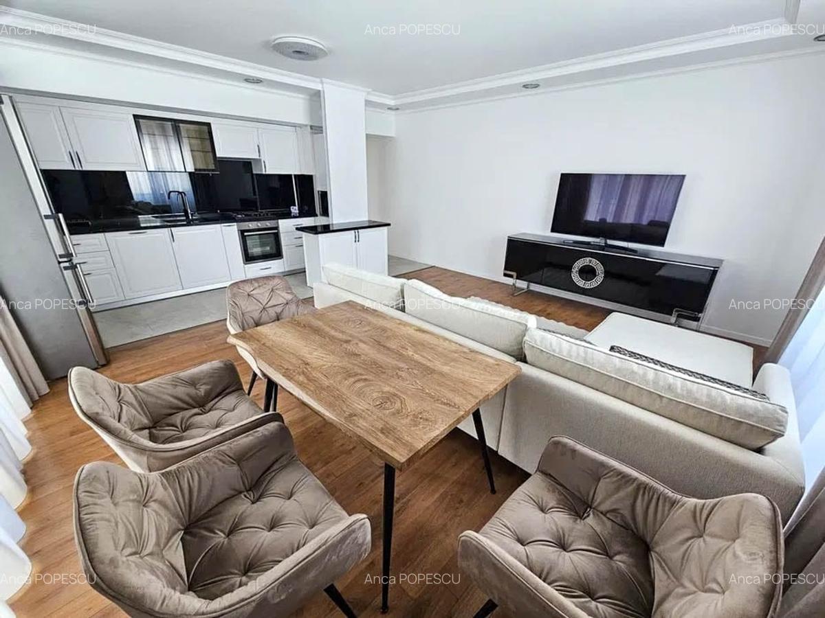 Apartament cu 3 camere semidecomandat, mobilat în Pipera - 1