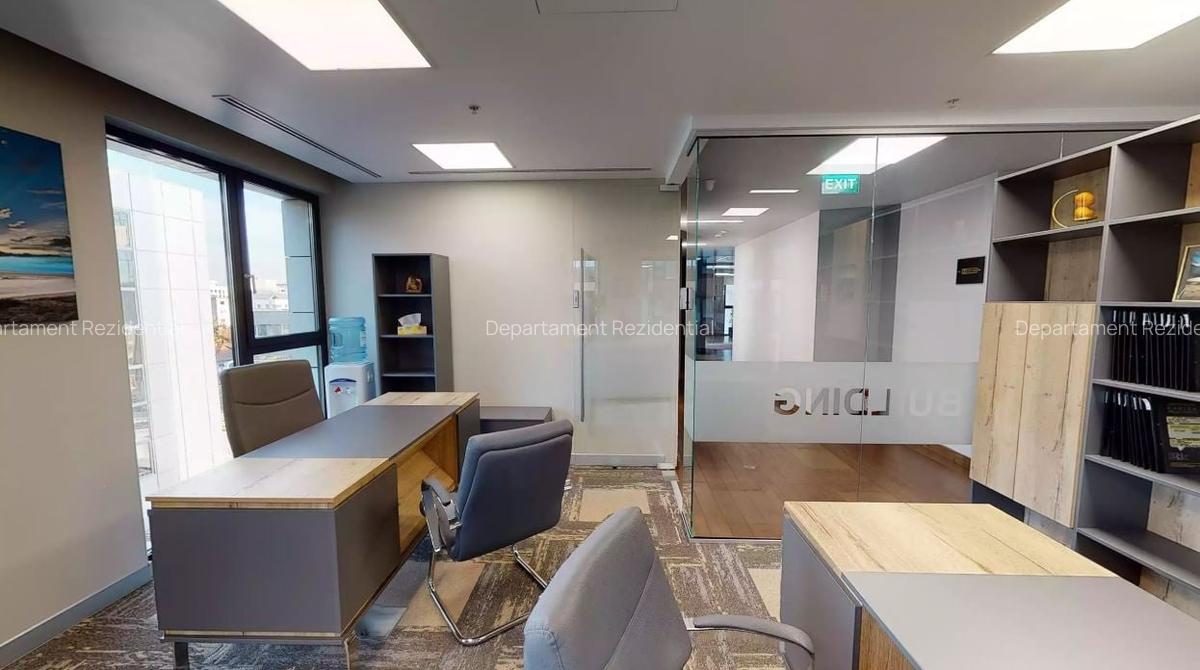 Birouri clasa A în Unique Office Building, lângă UBC și Palas Mall, COMISION 0% - 12