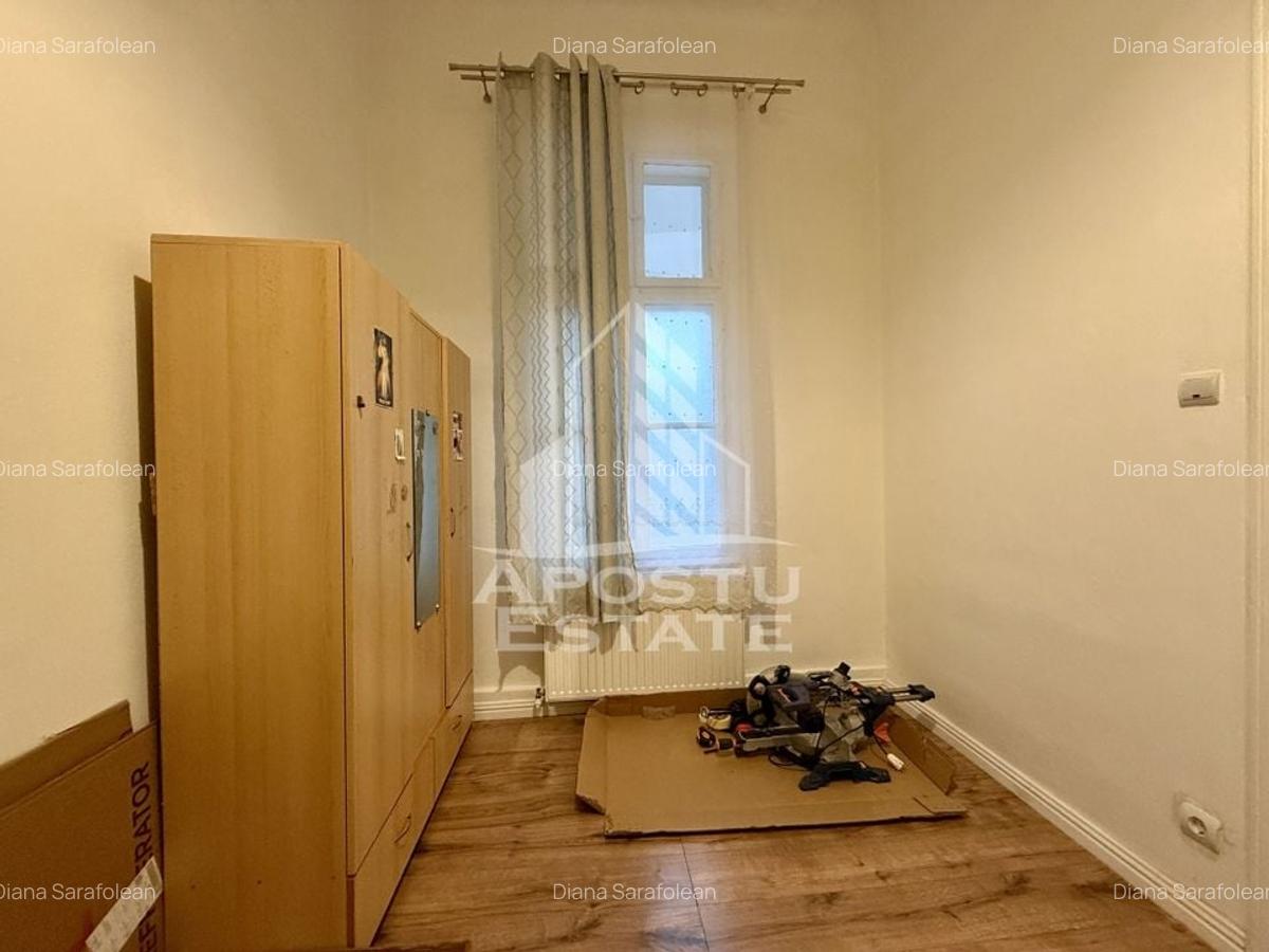 Apartament 3 camere, renovat, vedere la Bega, zona centrala - 6