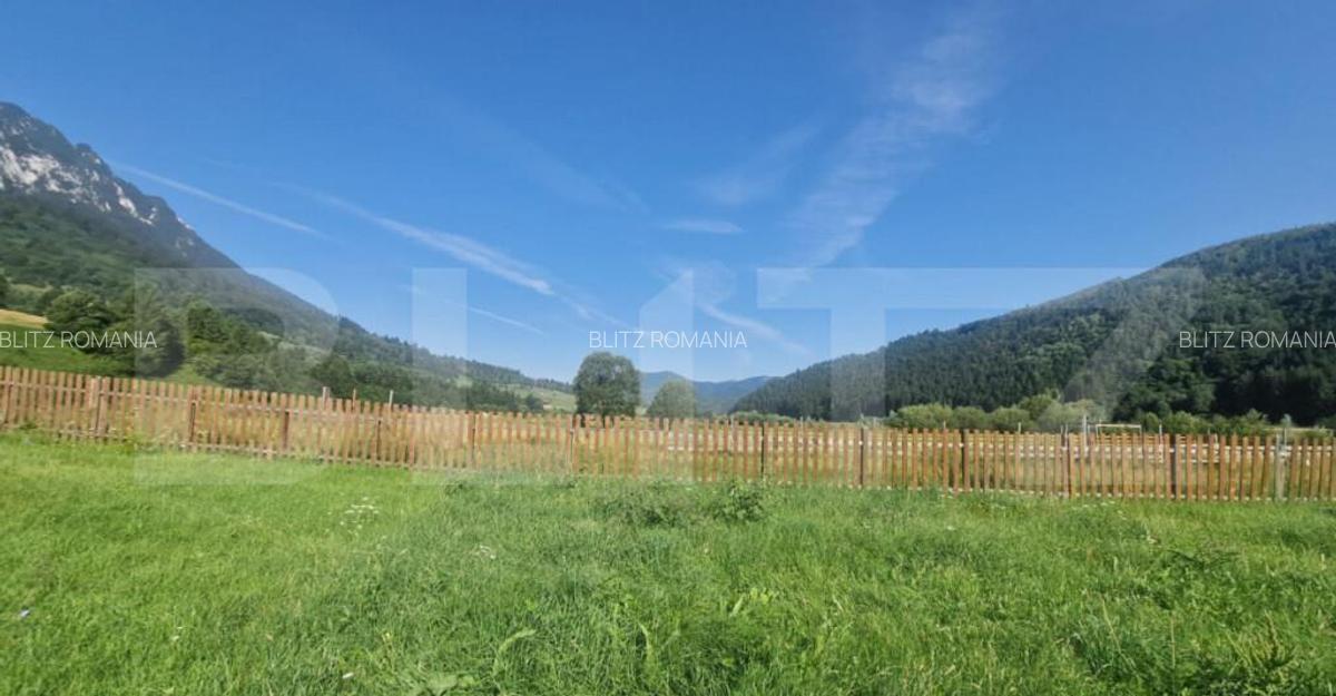 Teren Plaiul Foii, vedere spre muntii Bucegi si apa Barsa 10 - 2