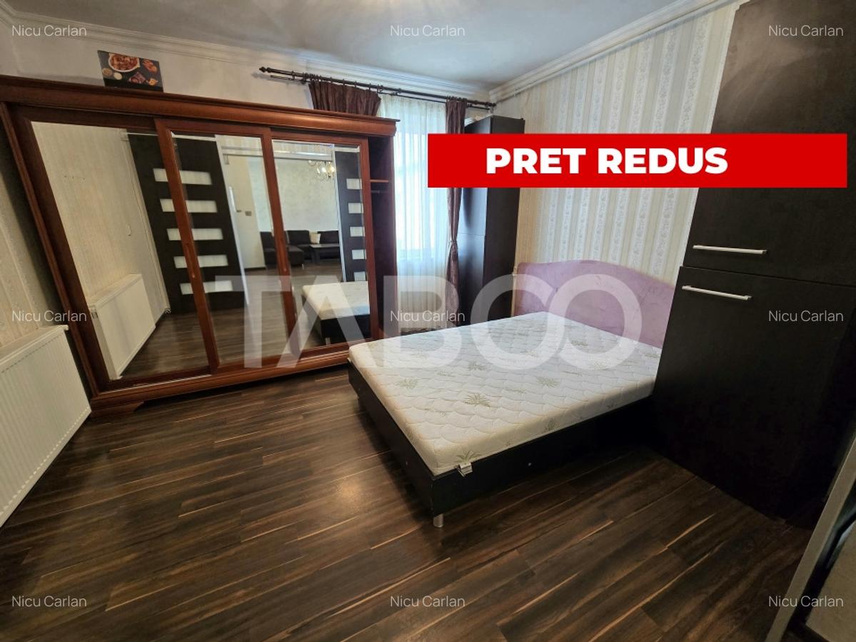 Apartament decomandat de vanzare cu 3 camere mobilat in Turnisor Sibiu - 15
