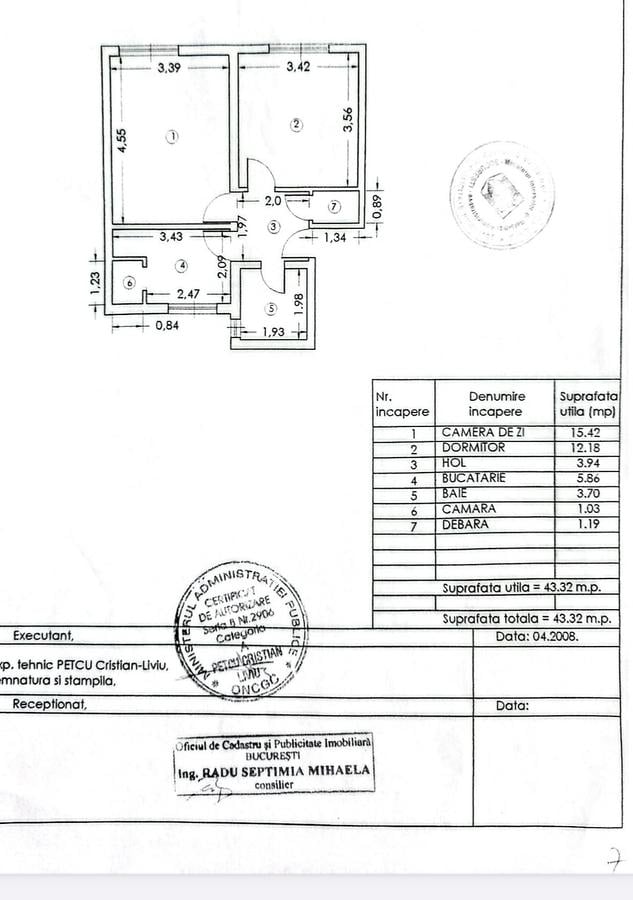 Apartament 2 camere, Eroii Revolutiei, decomandat. - 1