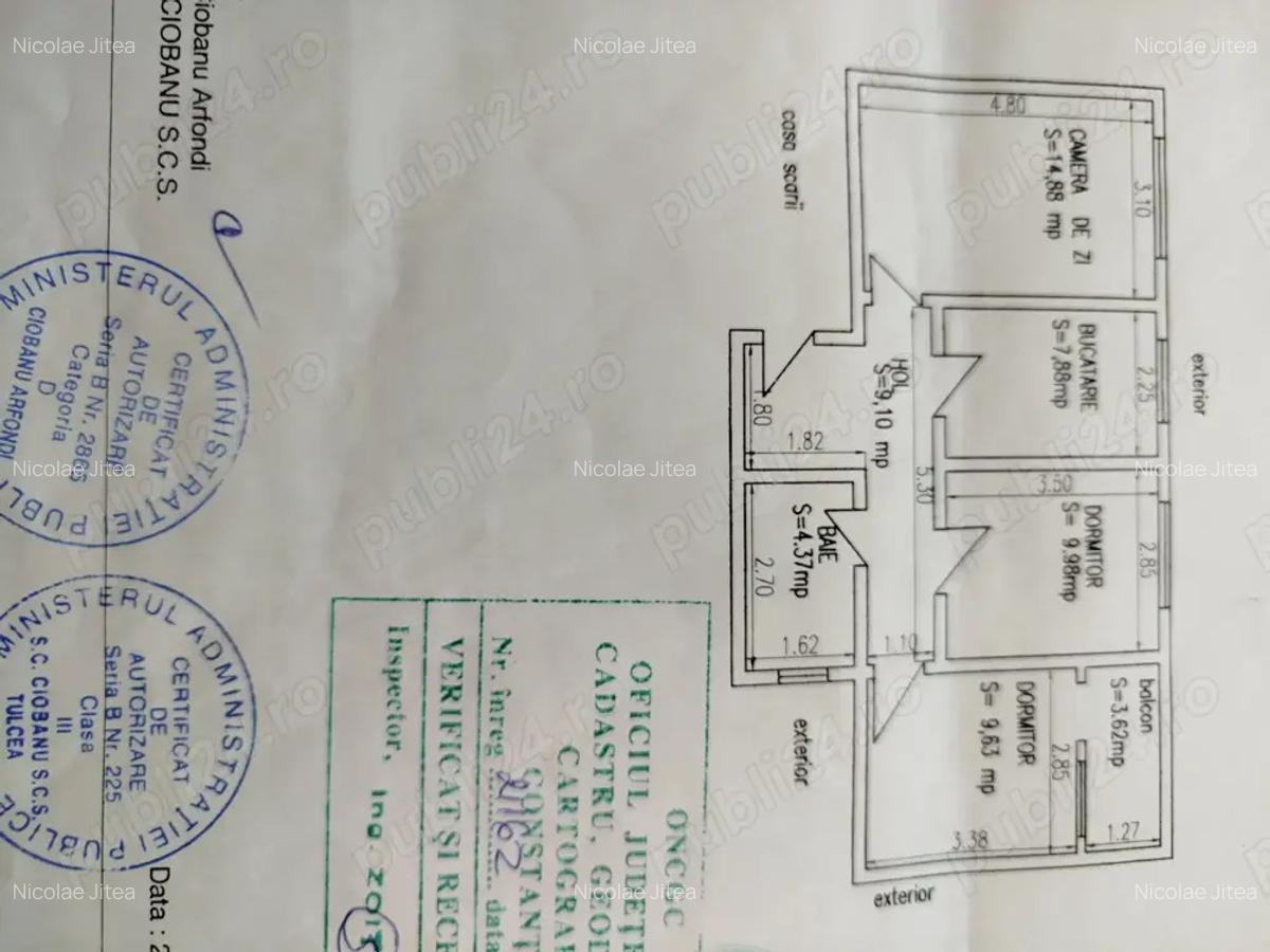 Vand inchiriez ap 3 camere in Mangalia - 1