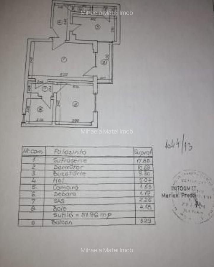 Apartament 2 camere 55 m/ Strada Avrig/ Metrou Piata Iancului - 2