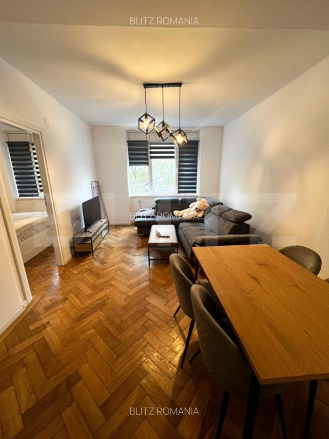Apartament de 2 camere, 44 mp, etaj 1, renovat, zona Horea - 1
