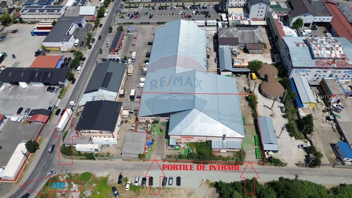 Spatiu industrial de 1,300mp / teren 2400 mp de vanzare - 11