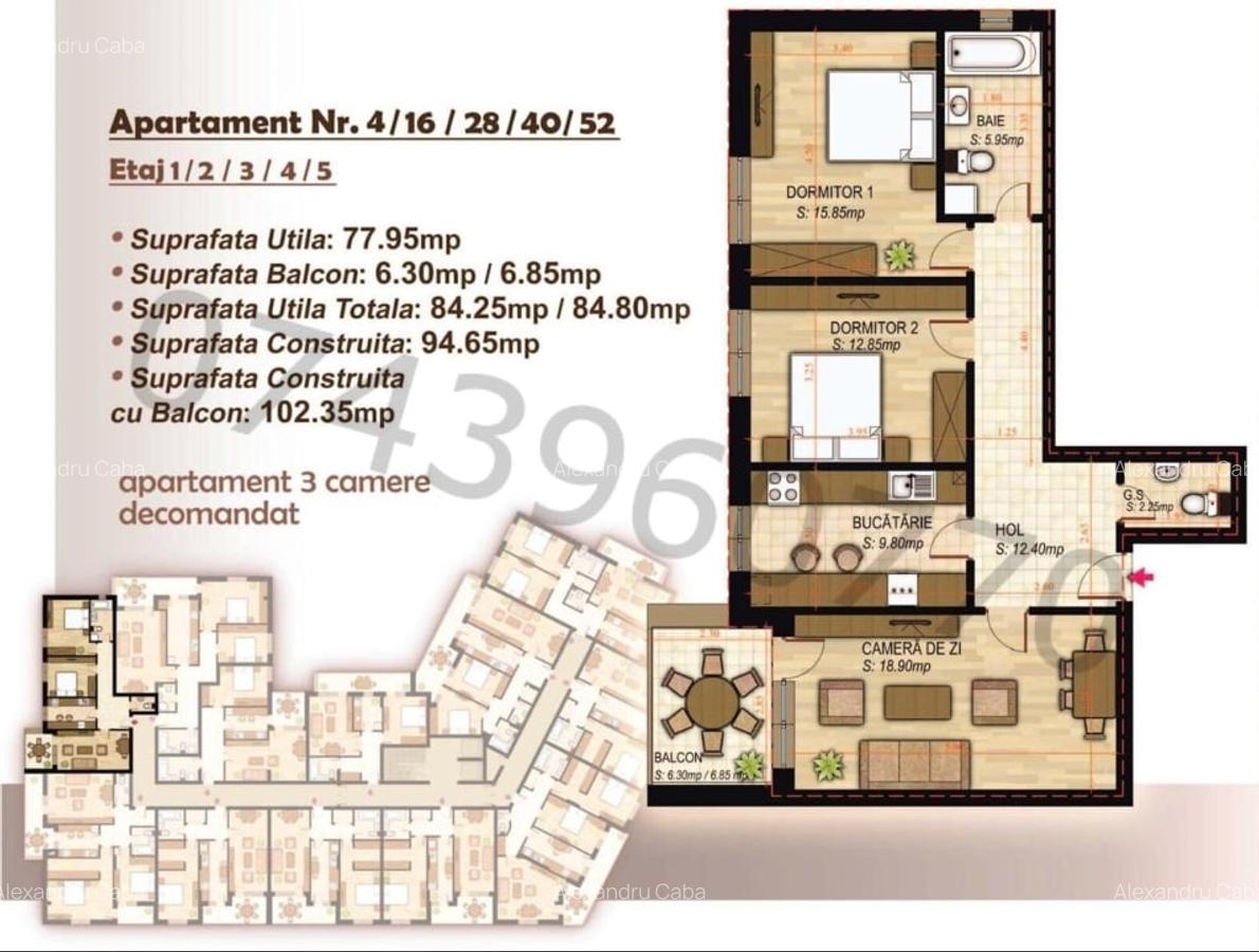 Apartament 3 camere, paza, 2 locuri parcare @Timpuri Noi Minulescu 39 Residence - 16