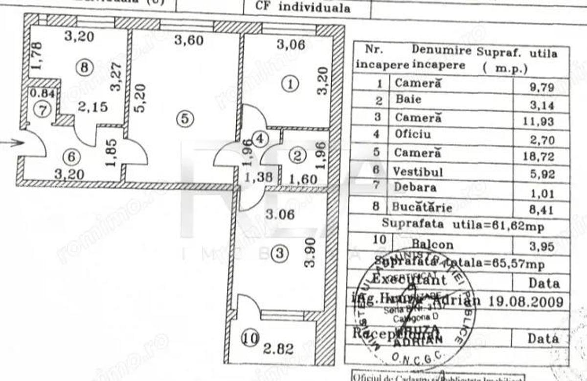 Apartament 3 camere, et 1/4, centrala/ Drumul Taberei - 1