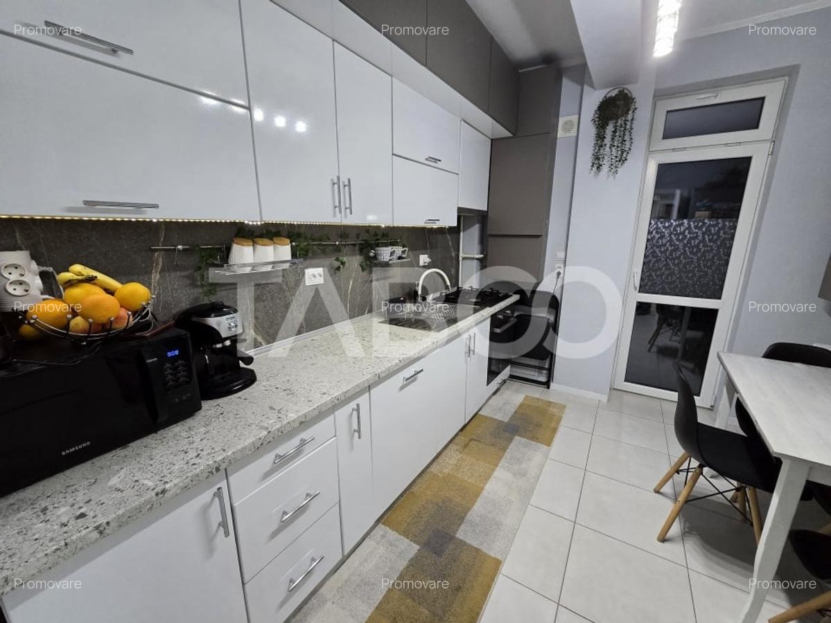 Apartament decomandat de vanzare 51 mpu 2 camere balcon Turnisor Sibiu - 16