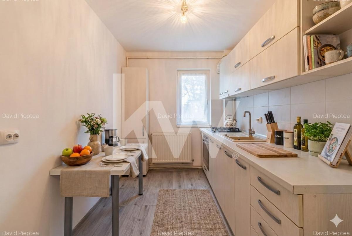 Apartament 2 camere-renovat+mobilat, Astra, Str Zorilor - Comision 0 - 12