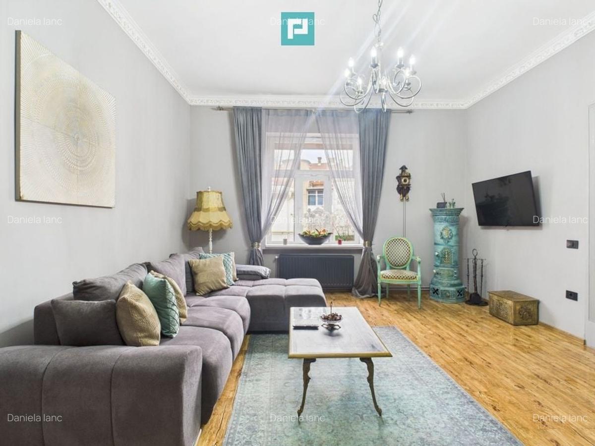 Apartament cu 2 camere semidecomandat, mobilat în Central - 2
