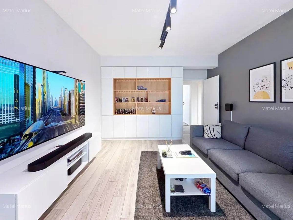 3 camere Utilat/ Mobilat/ Loc de parcare/ Etaj intermediar/ Decomandat - 25