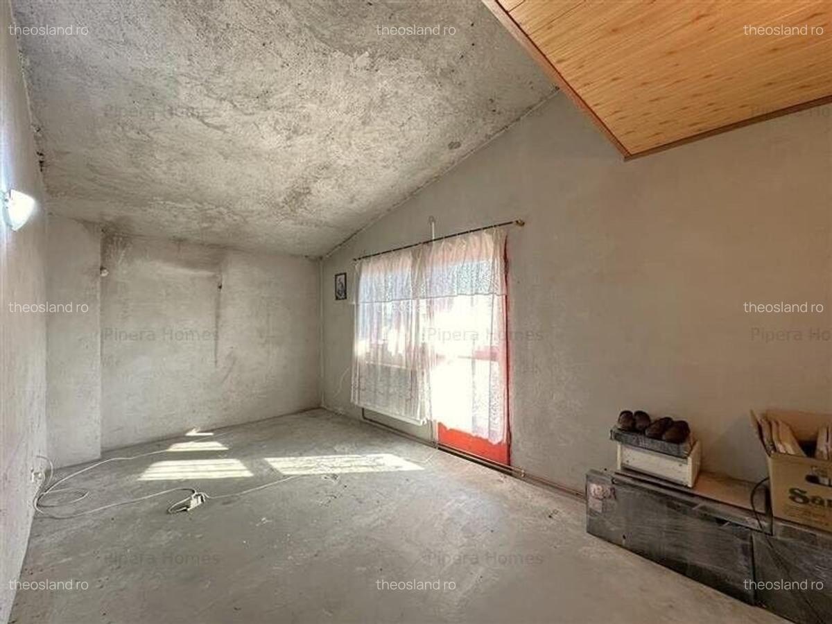 Vila beton P+1 si teren 2000 mp Calugareni - 11