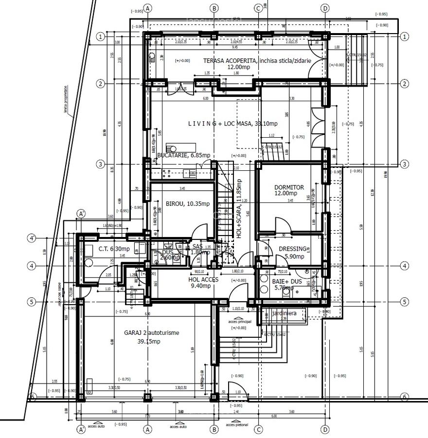 Vilă individuală exclusivistă, 5 camere 300mpu, teren 900mp, pădure Balotești - 11