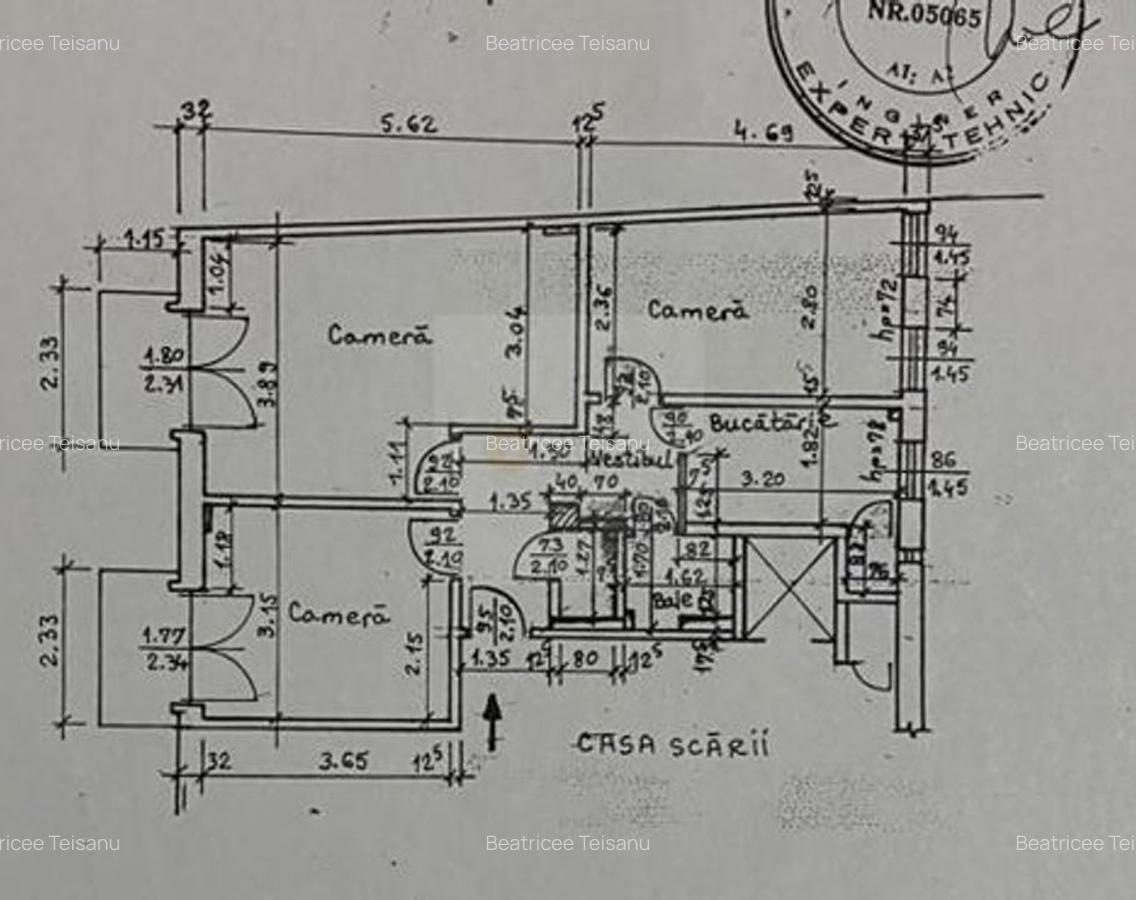 3 camere  | Piata Romana | 2 balcoane deschise - 13