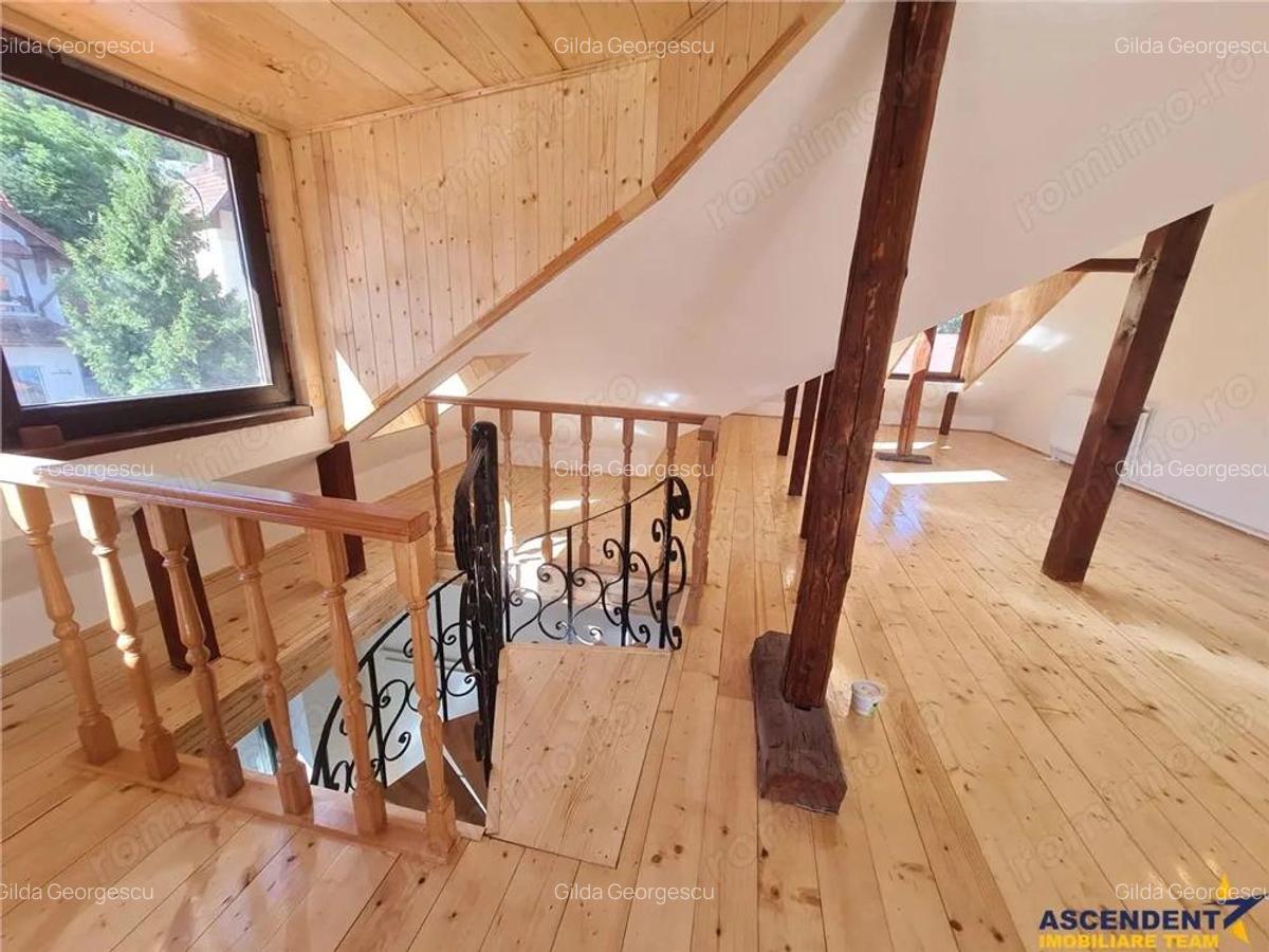 Casa amenajata cu stil, acces auto, curte, terase, zona Star - Centrul Istoric, Brasov - 19