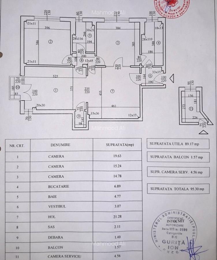 Apatament 4 Camere, 95m, Calea Calarasilor, Piata Muncii - 1