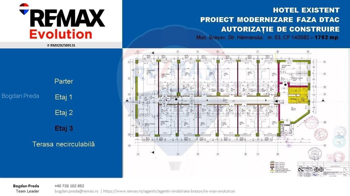Oportunitate investitie-Cladire cu autorizatie hotel si teren BRASOV - 19