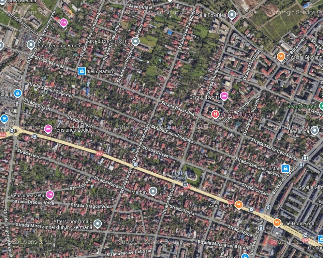 Teren, Timisoara, Mehala, 670mp, FS=25m, cu casa veche caramida, 4 cam - 1