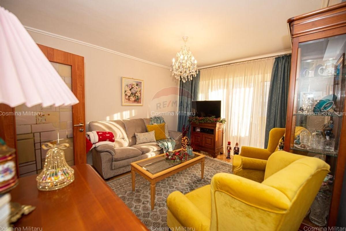 Apartament cu 3 camere decomandat, mobilat în Titulescu - 2