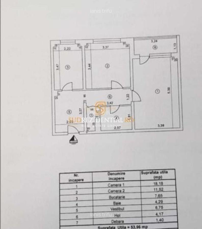 2 camere Liceul Bolintineanu decom confort 1 Comision 0% - 8