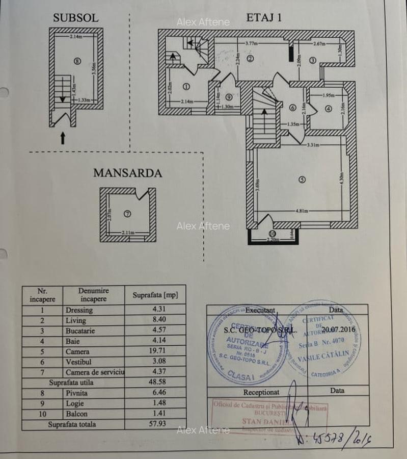 Garsoniera cu curte, 50 mp | PET FRIENDLY, Parcare & Centrala termica - 17