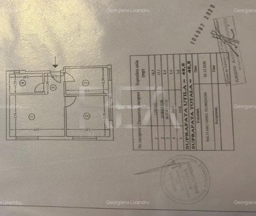 2 Camere Mobilat Utilat + Loc de Parcare Subteran - 21