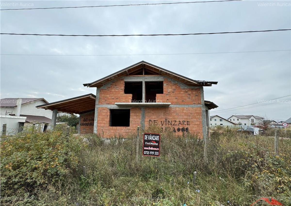 Casa noua la rosu de in Unirea Odobesti cu toate utilitatil - 2