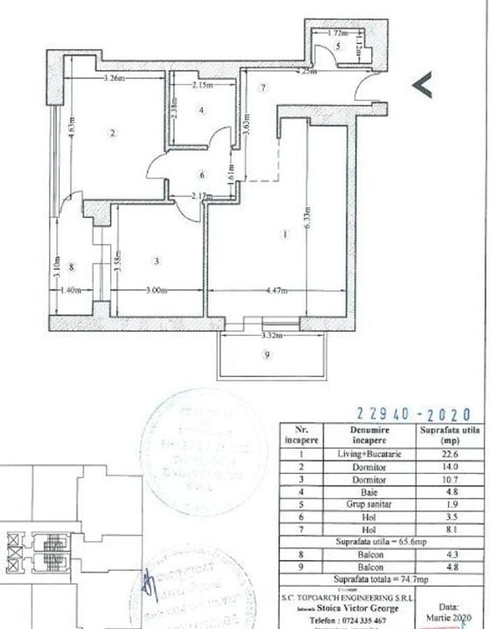 Apartament 3 camere Titan I Evocasa Armonia I boxa + parcare I COM 0% - 3