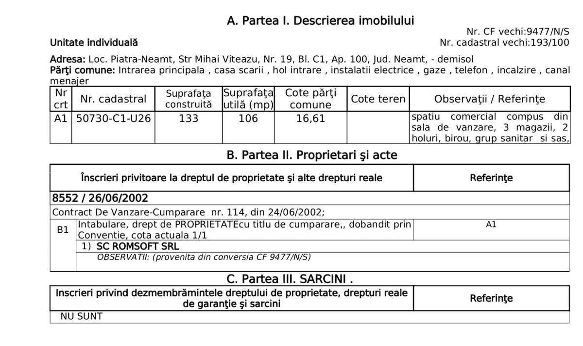SAD Comercial sau Birou 106 m2, zona OMV - 2
