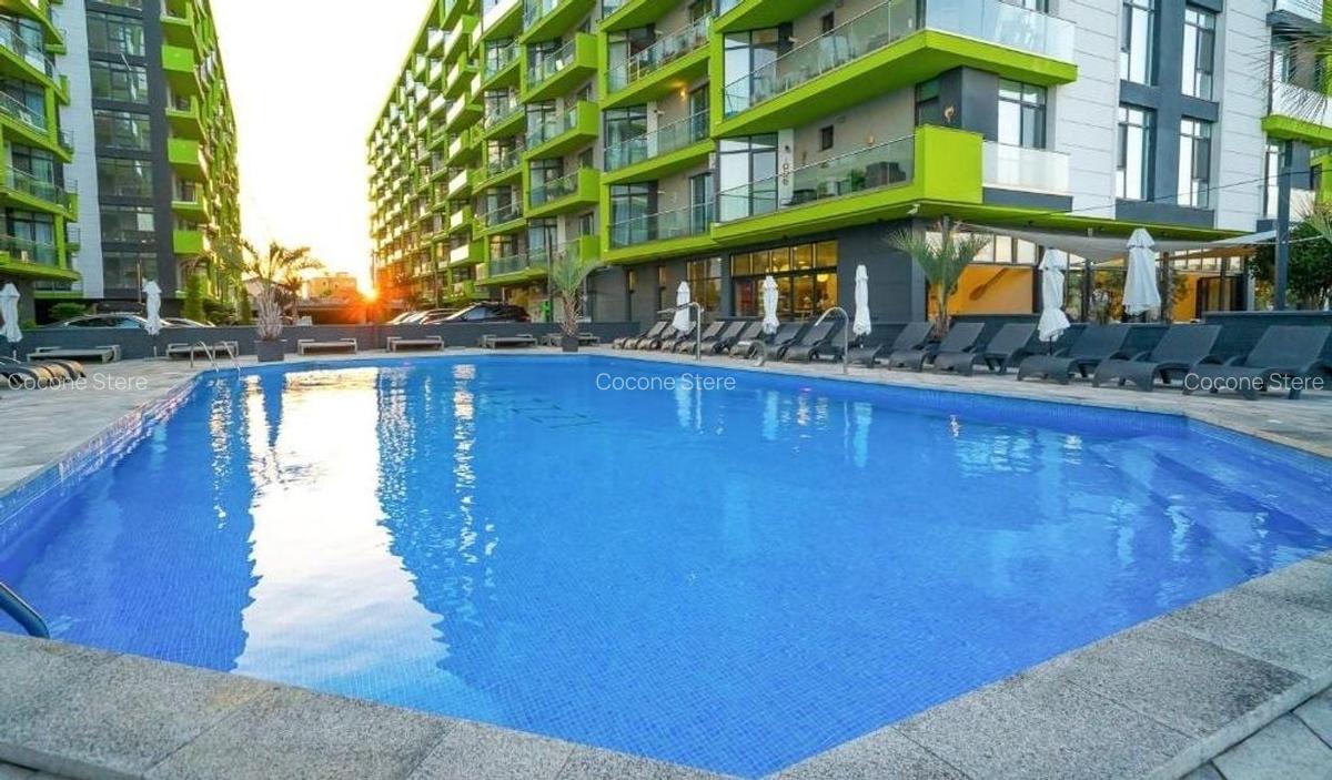OCAZIE UNICĂ – Apartament 2 camere Alezzi Beach Resort, parter, balcon - 1