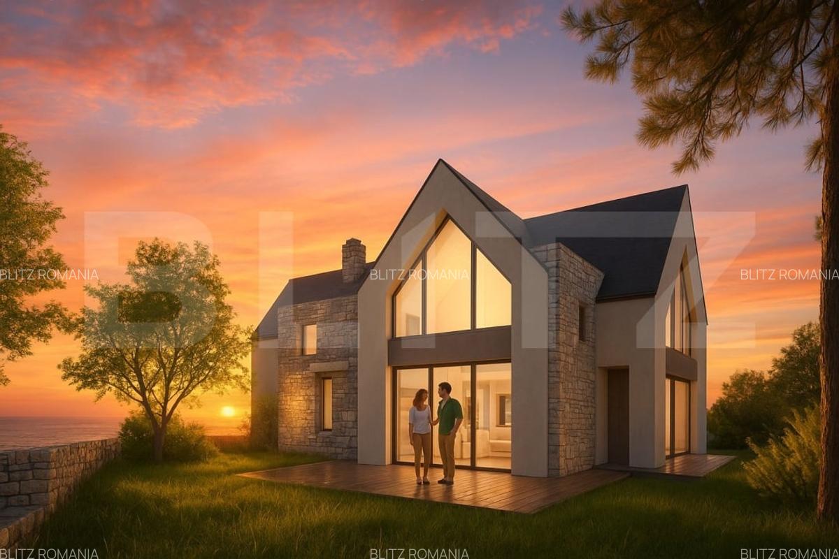 Vila 1 din Proiectul SUNRISE RESIDENCE langa padurea Faget - 1