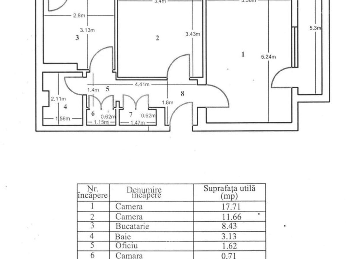 Apartament cu 2 camere decomandat în Pantelimon - 5