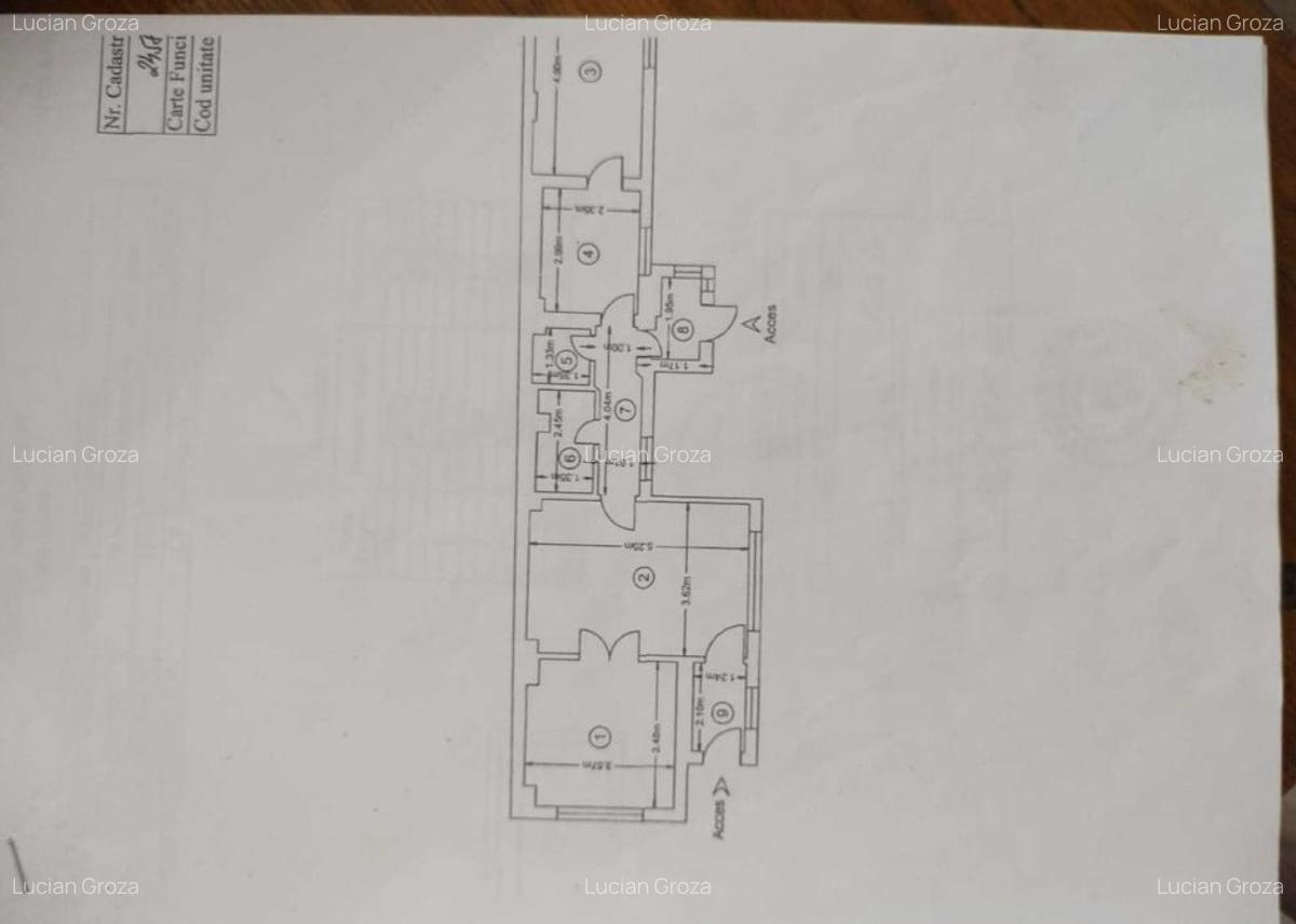 Apartament cu 3 camere semidecomandat în Chibrit - 1