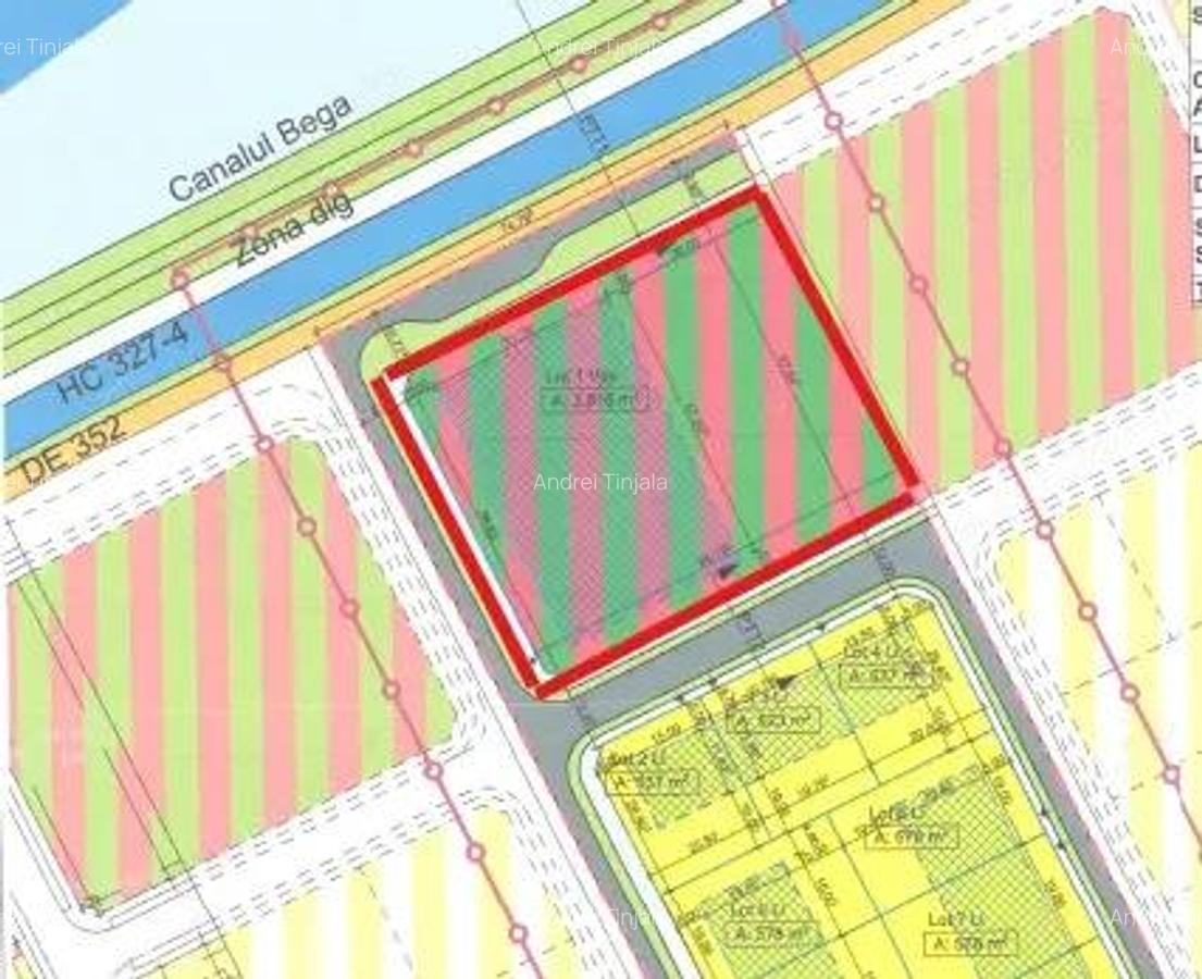 Teren pentru agrement si spatiu verde, Ghiroda, zona Bistra, langa Bega - 1