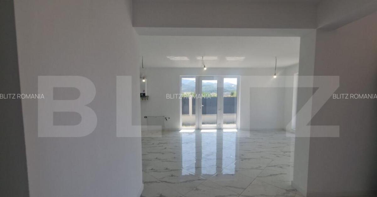Casa noua Cristian-Rasnov , Parter , 2 bai 4 camere , teren - 8