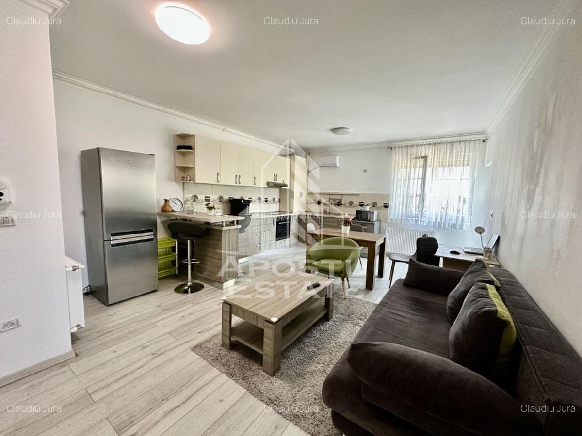 Apartament cu 2 camere, open space, CF de Timisoara, zona Braytim - 2