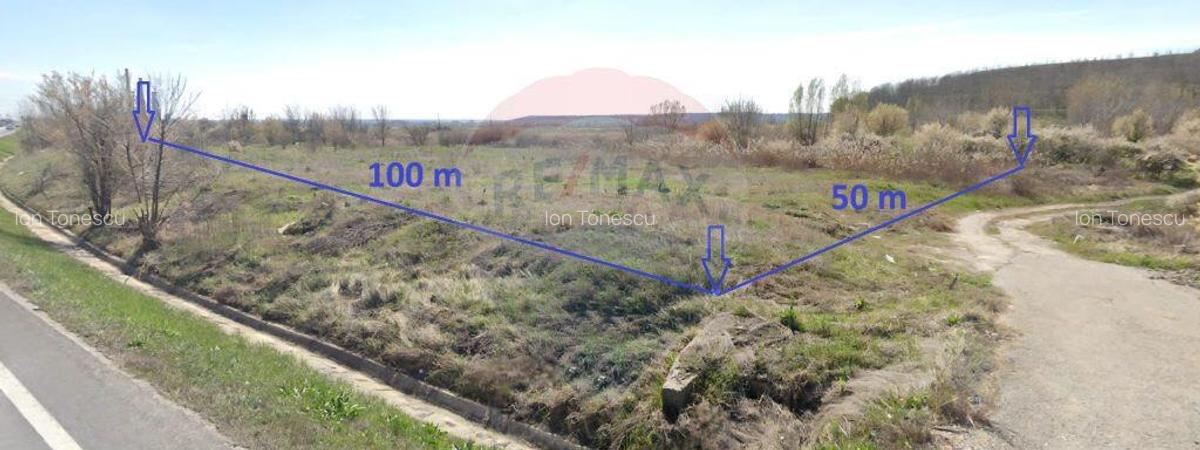 Teren 4,950mp Almaj / DE 70 / zona Depozit ROMPETROL - 4