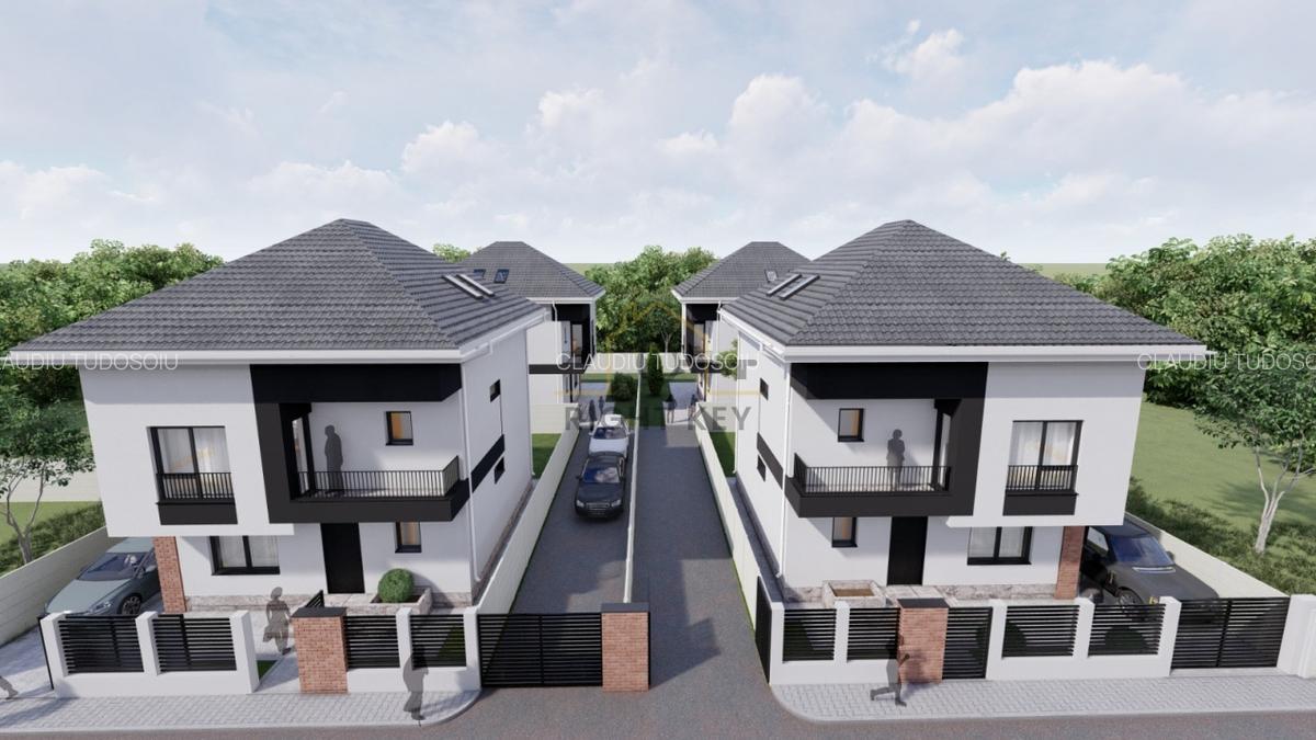 Nou pret 215.000EUR TVA inclus! Vila P+1, 4 camere, comision 0%! - 3